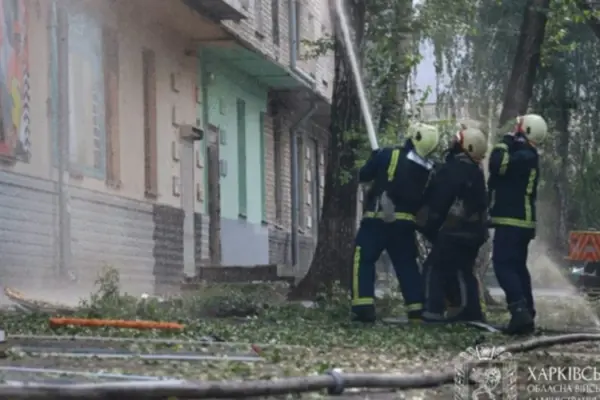 На Харківщині 28 липня від ударів РФ горіли поля, пошкоджено 17 населених пунктів
