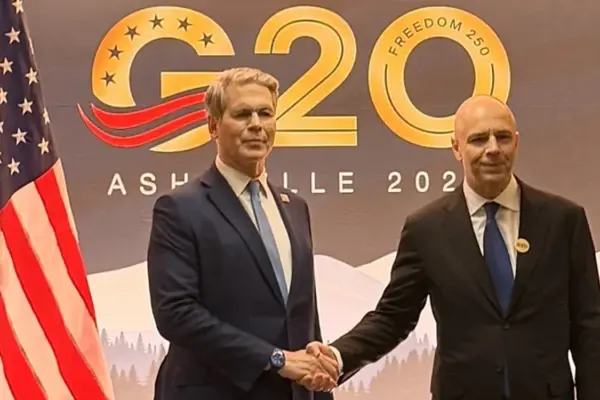 Мінфін РФ: Бесент і Сілуанов на G20 обговорили лише фінансову взаємодію